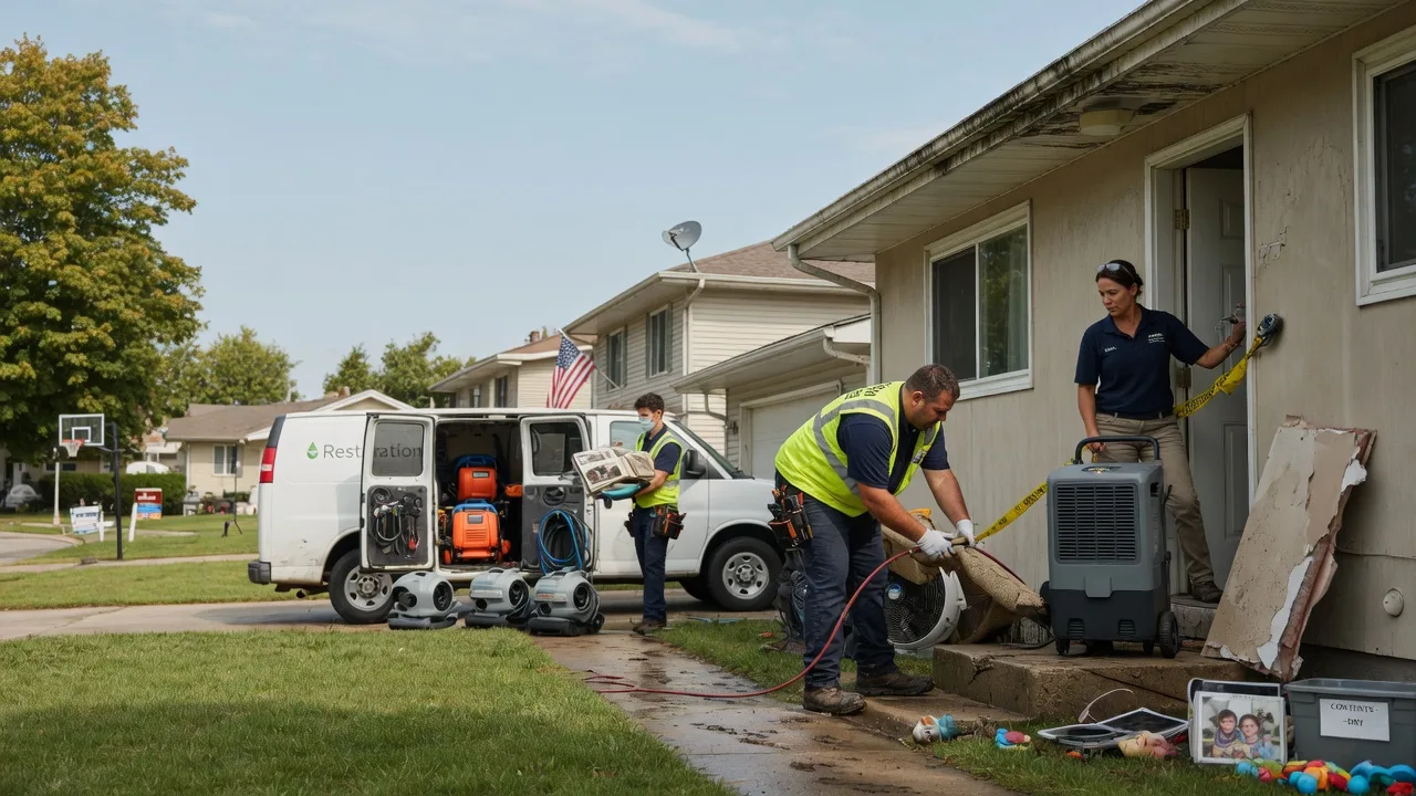 Water Damage Restoration in Mineola, IA near me